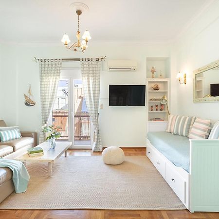 Bright, Calming Retreat With A Balcony Near Metro! Lejlighed Athen Eksteriør billede